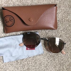 Rayban round glasses